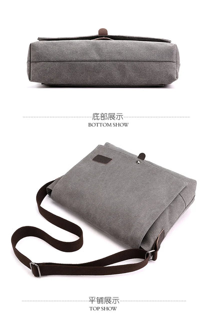Men's multi-functional shoulder bag, leisure large capacity business travel bag, fashionable storage sling bag