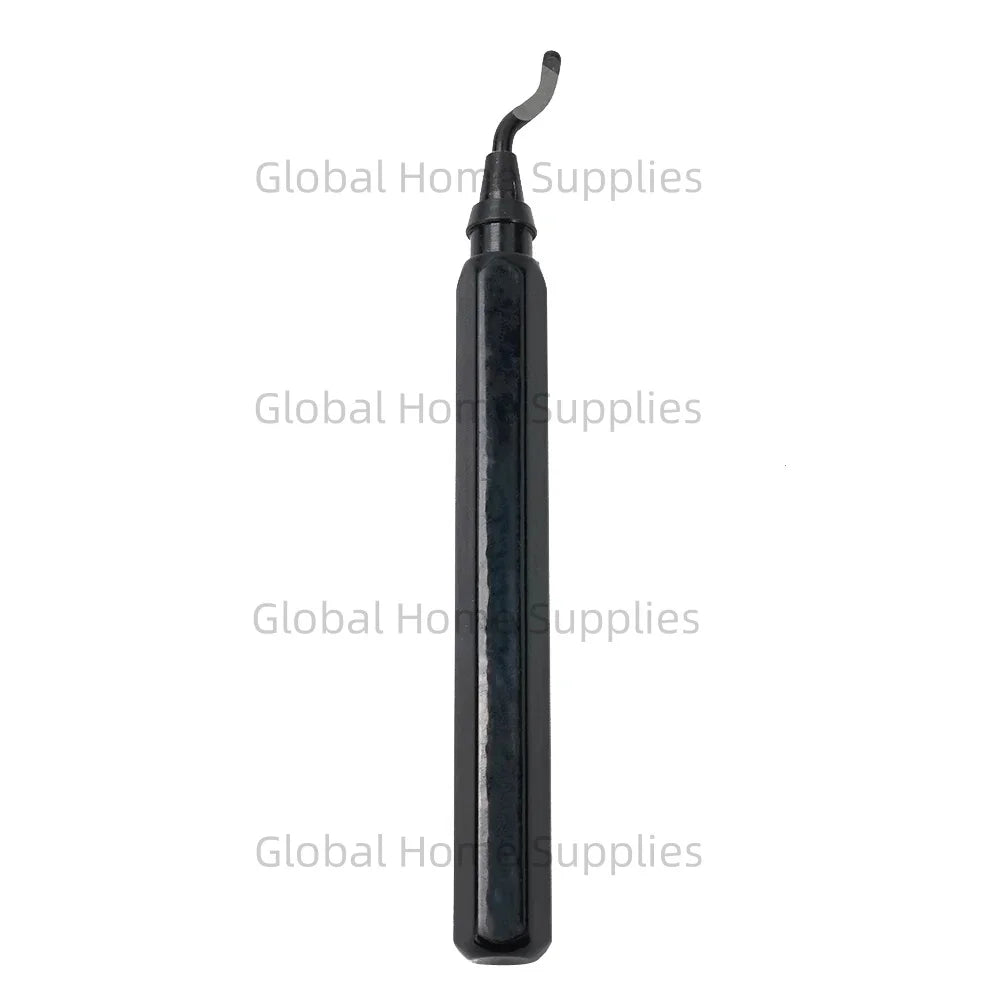 Deburring Tool with 10 Extra High Speed Steel Swivel Blades Works on Metal Resin PVC Pipes Copper Plastic and 3D Printed Edge