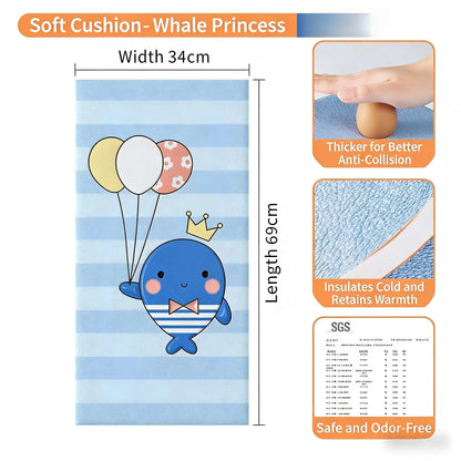 Self-Adhesive Anti-Collision Wall Padding for Kids, Tatami Style Bedside Headboard Cushion, Soft Wall Protector for Bedroom