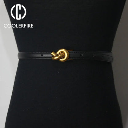 Belts for Women Luxury Fashion Women’s Designer Belts Black White Brown Women's Trousers Jeans Belt Dress Belt Waist Belt CY08