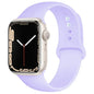Silicone Band For Apple Watch straps 49mm 40mm 44 mm 45mm 46mm 42mm 41mm 38mm sports bracelet iWatch series 10 9 8 3 SE ultra 2