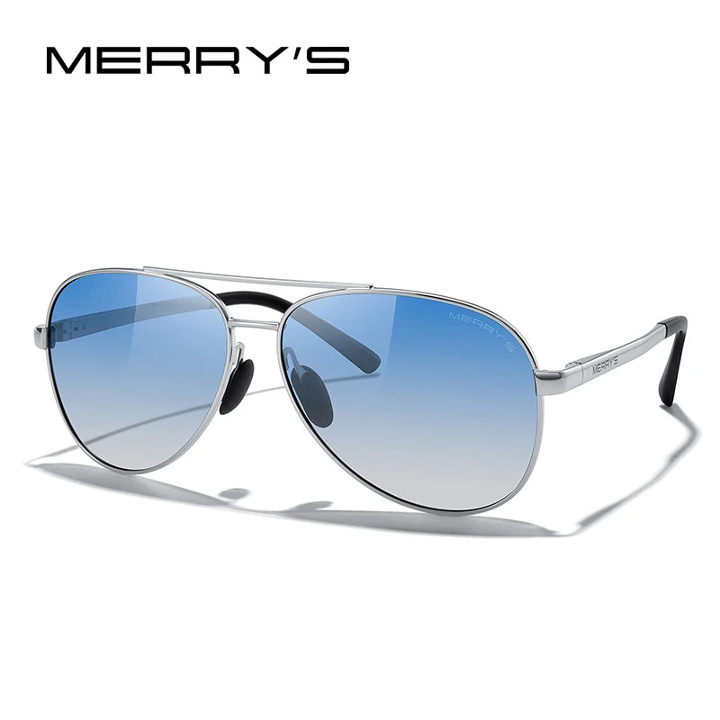 MERRYS DESIGN Classic Polarized Pilot Men Sunglasses For Driving Fashion Women Gradient Sunglasses UV400 S8268