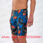 Zootekoi Mens Swimming Trunks Beach Surf Tights Shorts Endurance Athletic Training Quick Dry Jammer Diving Surfing Swimwear 2023