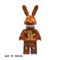 NEW FNAF Nights Game Figure Mini Figures Building BlocksSkeleton Thriller Toys gift kids toys mould king