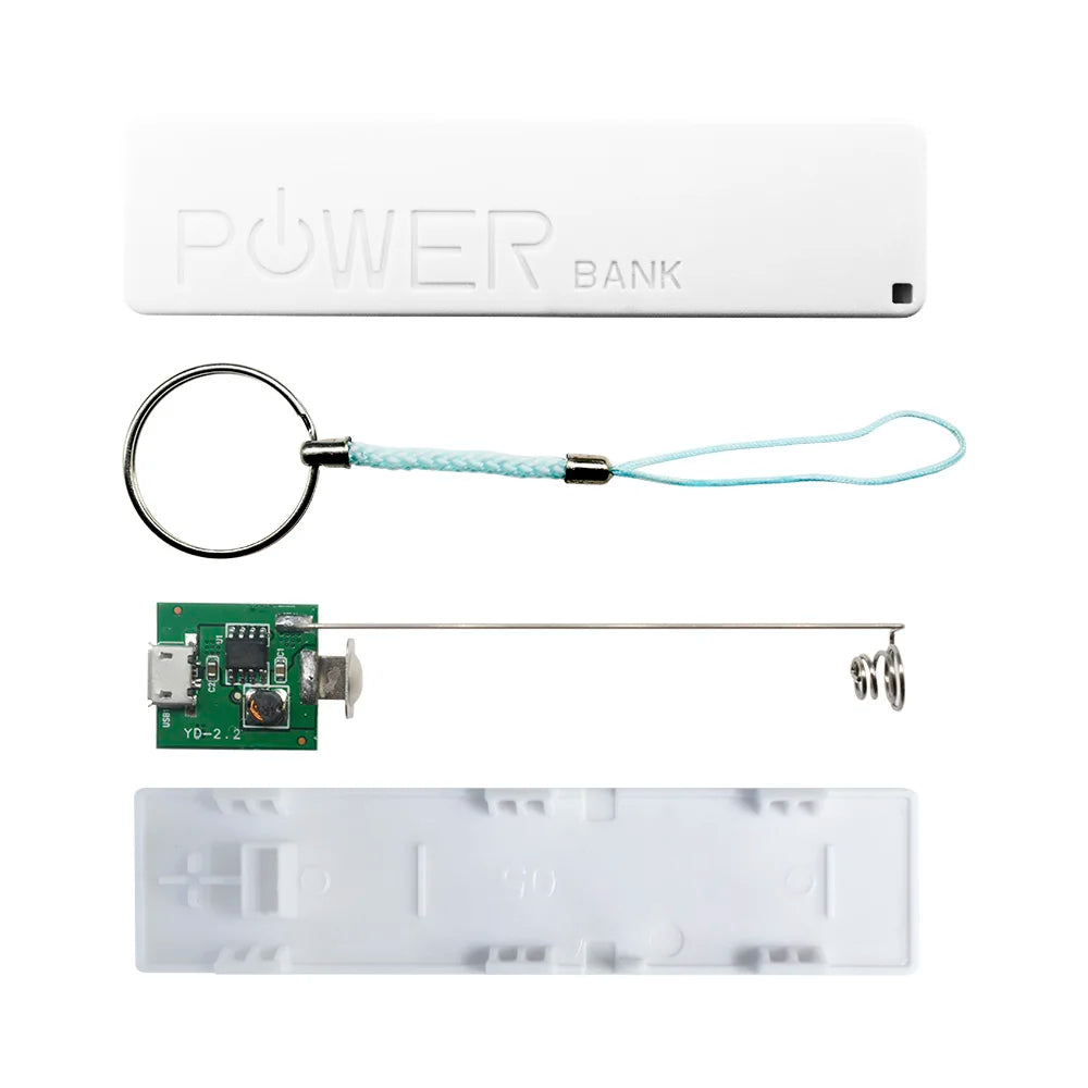 Black/Blue/Green/Yellow USB power bank Case DIY 18650 battery Box For 1 x 18650 Lithium Battery Protable