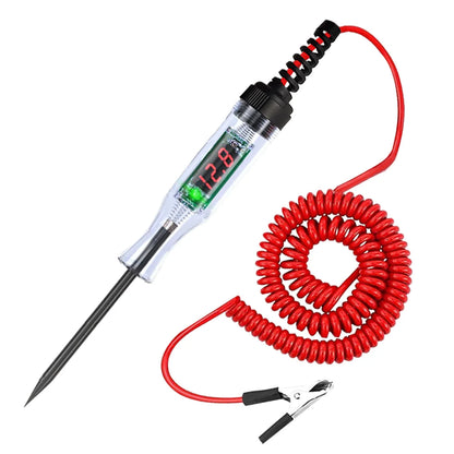 6V 12V 24V Tester obwodów samochodowych Ciężarówek Sonda diagnostyczna do samochodów Samochodów Długopis testowy Żarówka Elektryczny długopis pomiarowy Narzędzia do naprawy