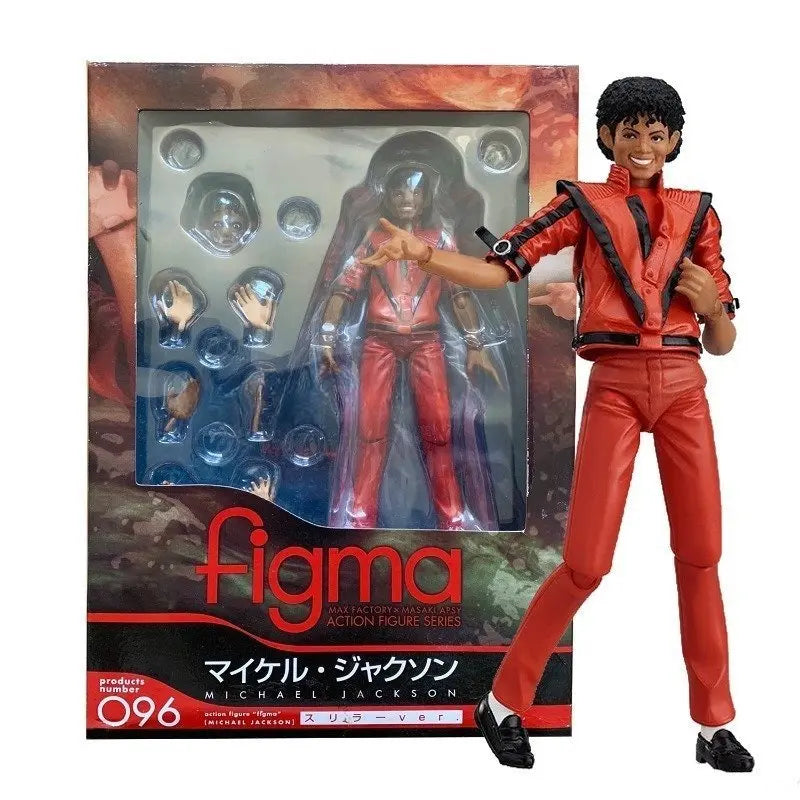 New Figure Michael Jackson Action Figure 14cm PVC Collection Decoration Smooth Criminal Movable Figma Anime Jackson Model Toys