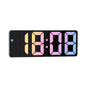 Voice Control Color Digital Alarm Clock TEMP Date Display Night Mode Snooze Table Clock Anti-disturb Function 12/24H LED Clock