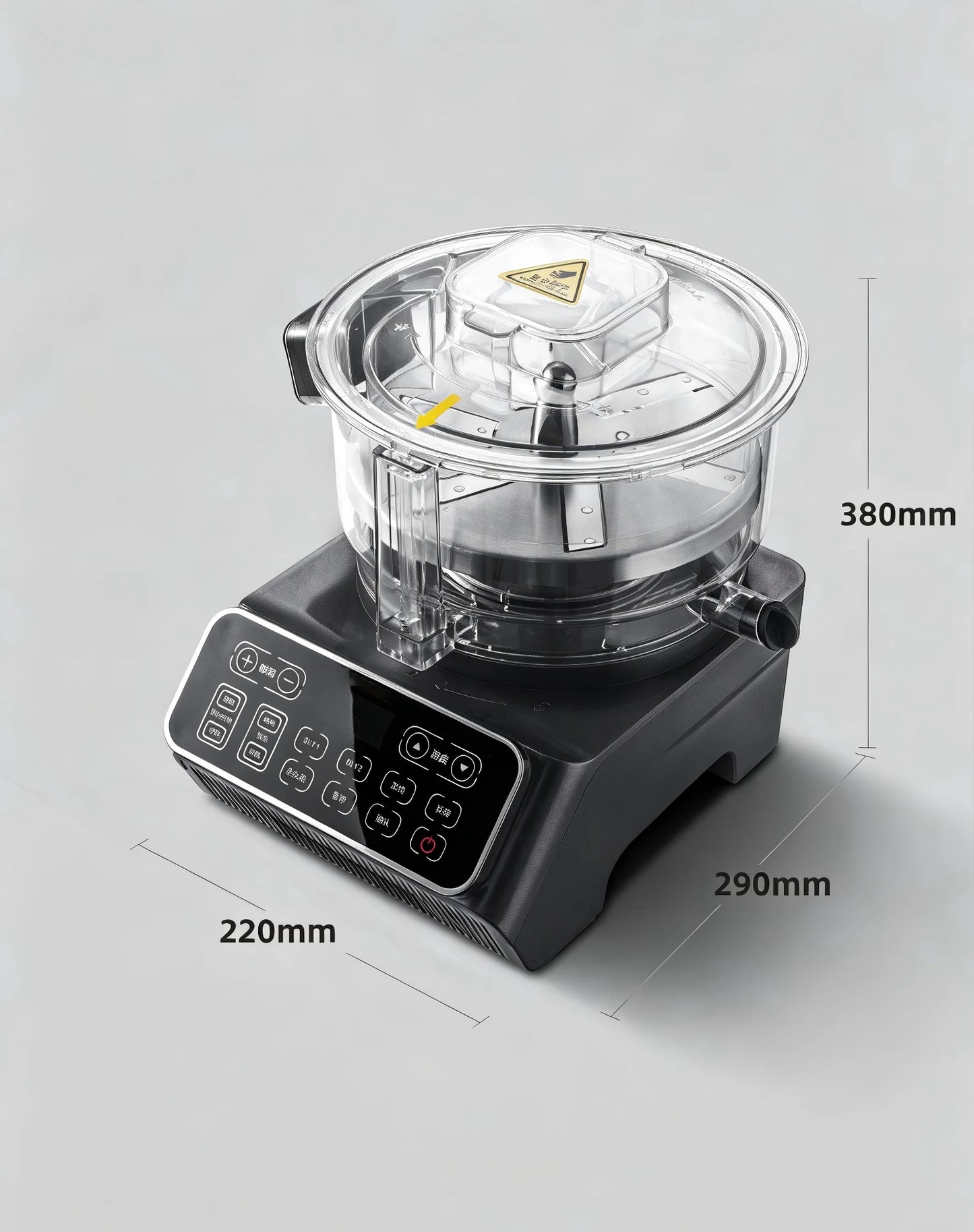 Digital Electric Fruit Peeler Machine 210mm Cutter Diameter Automatic Fruit Skin Peeling Machine For Home Cafe Use
