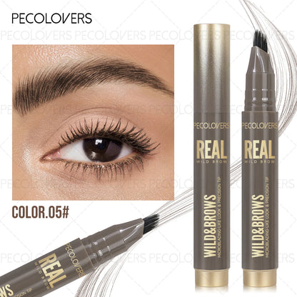 1PC Liquid Eyebrow Pencil - Multi-Function Hairline Filling, Ideal for Holiday Makeup (Christmas)
