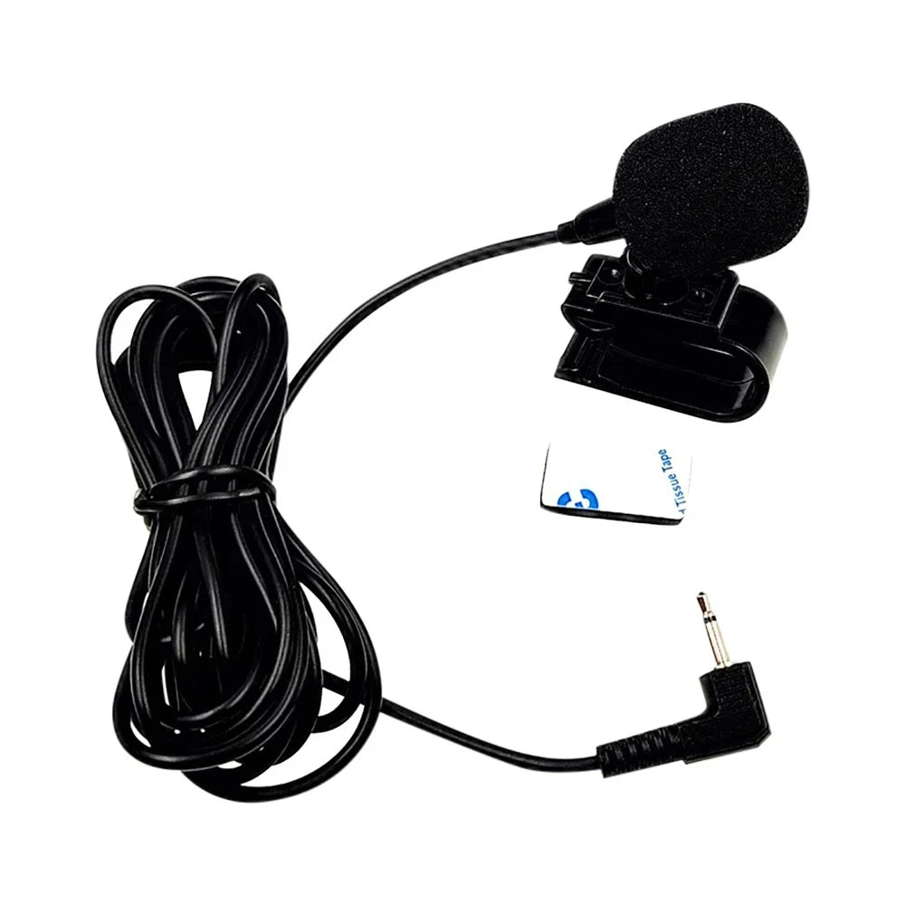 Professionals Car Audio Microphone 2.5mm Clip Jack Plug Mic Stereo Mini Wired External Microphone 2 Pole Mono For Auto DVD Radio