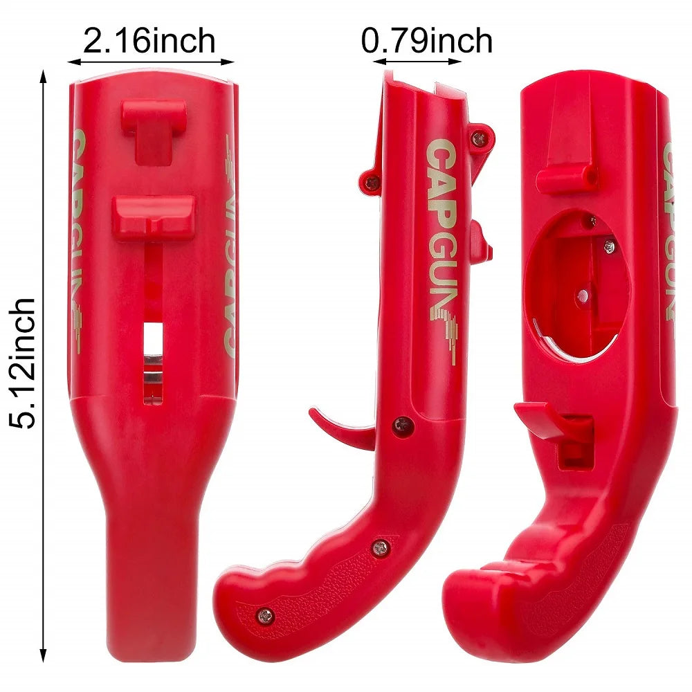 Creative Beer Bottle Opener Spring Cap Catapult Launcher Gun Shape Bar Tool Drink Opening Shooter Can Opener Kitchen Gadget Tool