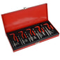 131 PCS Metric Thread Repair Tool Kit Helicoil Thread Repair Set for Engine M5 M6 M8 M10 M12 Internal Screw Holes