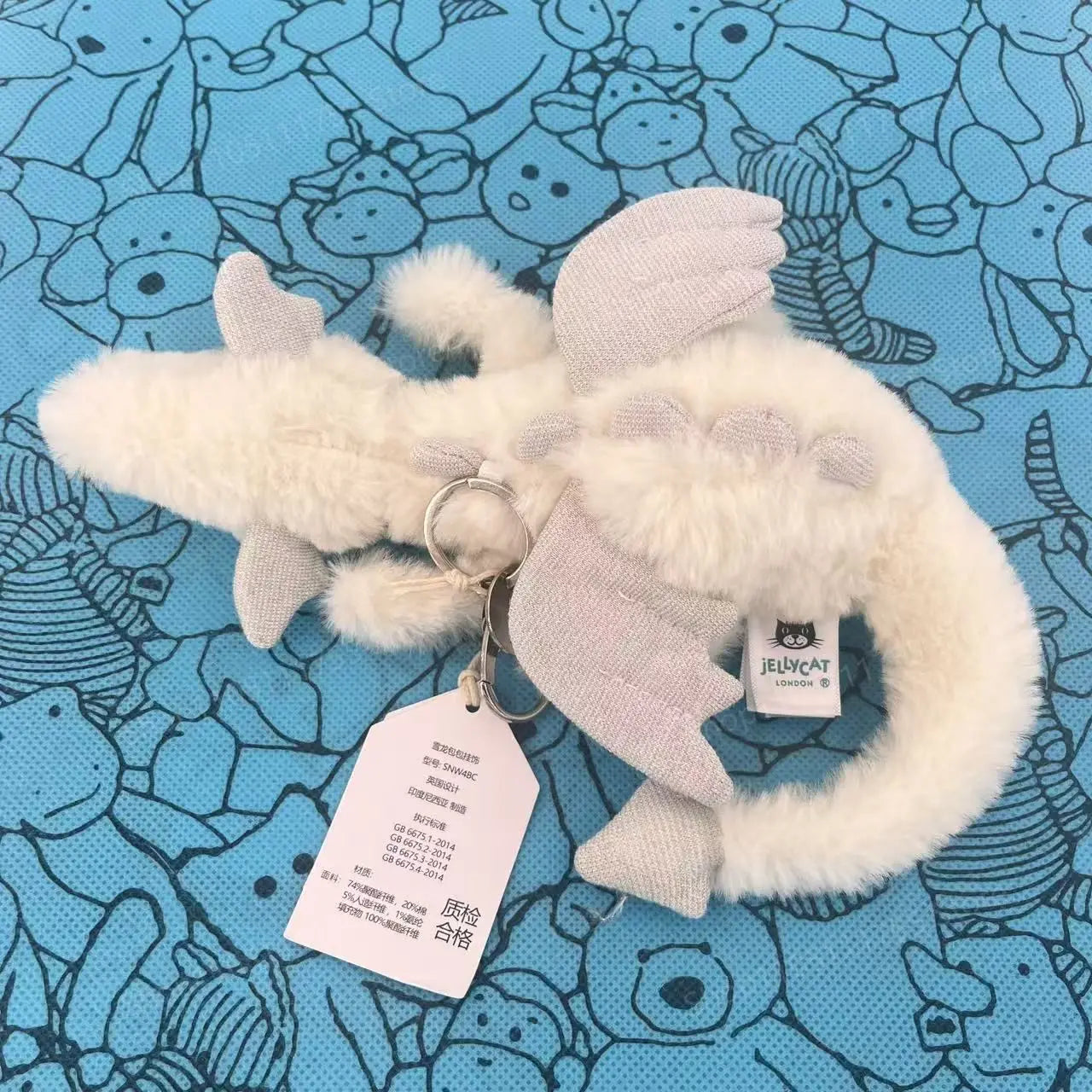 Jc Bunny;Crimson Dragon; Rose Bouquet; Plush Toy; Valentine's Day Gift 2026 New Year'sGift