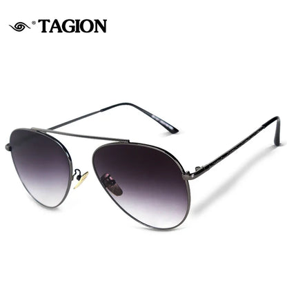 TAGION Brand New Men's Pilot Sunglasses Women Men Alloy Frame Fashion Sunglasses Driving Lenses Unisex Eyewear 2767