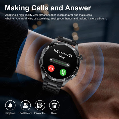 LIGE Micro Physical Examination ECG Smart Watch Men Bluetooth Call Heart Rate Blood Pressure Oxygen Health Smartwatch 2025 New