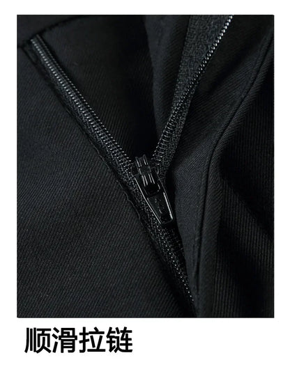 Suit S-8XL (Blazer+ Trousers) Men's Fashion Business Plus Size Gentleman's Casual Shirt for Work Slim-fit Wedding Formal Suit
