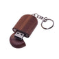 Creative Bamboo and Maple Wood Customize Logo Walnut Pendrive with Key Chain Usb Flash Drive 4GB 8GB 16G 32GB Usb Stick 2.0 Gift