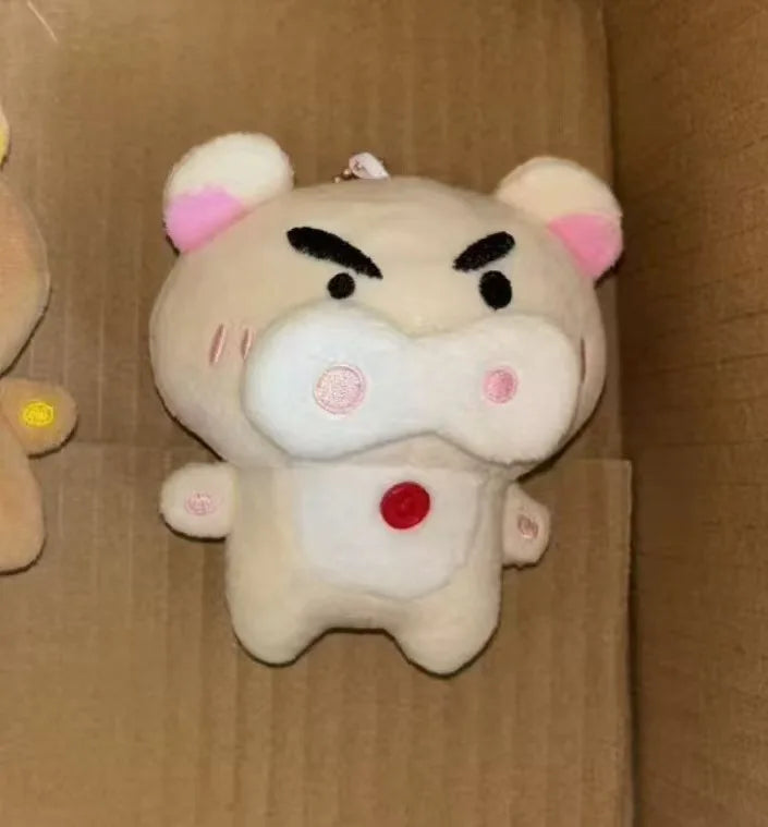 Rilakkumas Fatty Zaemon Plush Pendant Bag Charms Brother Bear Bear Sister Rilakkuma Zaemon Cute Plush Toy Gift