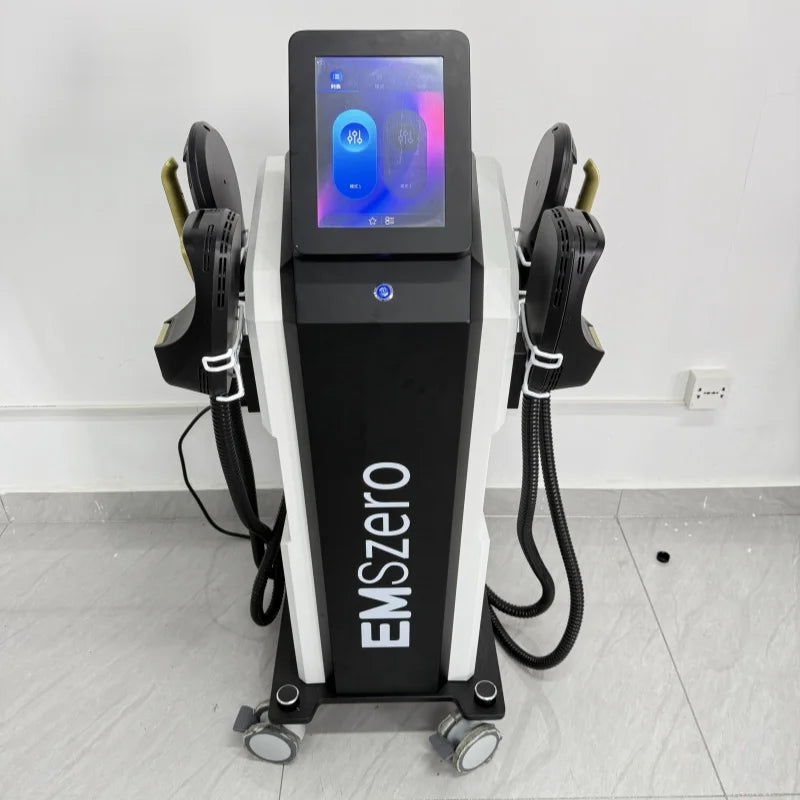 Emszero Neo Body Sculpt Machine 6500w 200hz Professional EMS Hiemt Shape rf Electrostimulation Devices 5 handles for Salon Spa