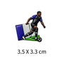 2026 USA Canada Mexico Football Pin Badge Cartoon Alloy Unisex Soccer Player Souvenir Brooch DIY Clothes Bags Hat Scarf Jeans