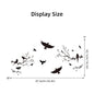 1Pc Branch Bird Silhouette Wall Stickers for Kids Room Decoration Living Room Decor Children's Home Bedroom Wall Decals DIY