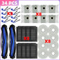 Parts For Ecovacs Deebot T30C / T30C OMNI Parts Main Roller Side Brush Filter Mop Cloth Dust Bag