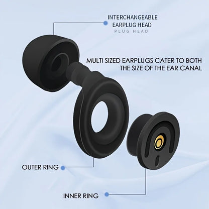 Ear Plugs for Sleeping: 45dB Noise Cancelling Earplugs for Noise Reduction & Snoring – Ideal for Sleep, Concerts