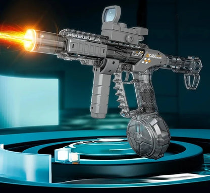 Electric Water Gun with LED Light Large-capacity Long-range Shooting Water Gun Summer Outdoor Game Toy Children's Adults' Gift