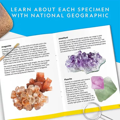 STEM Mega Gemstone Dig Kit-dig and discover gem stone crystal dig toy set child educational toy crystal mining kit Kids gift
