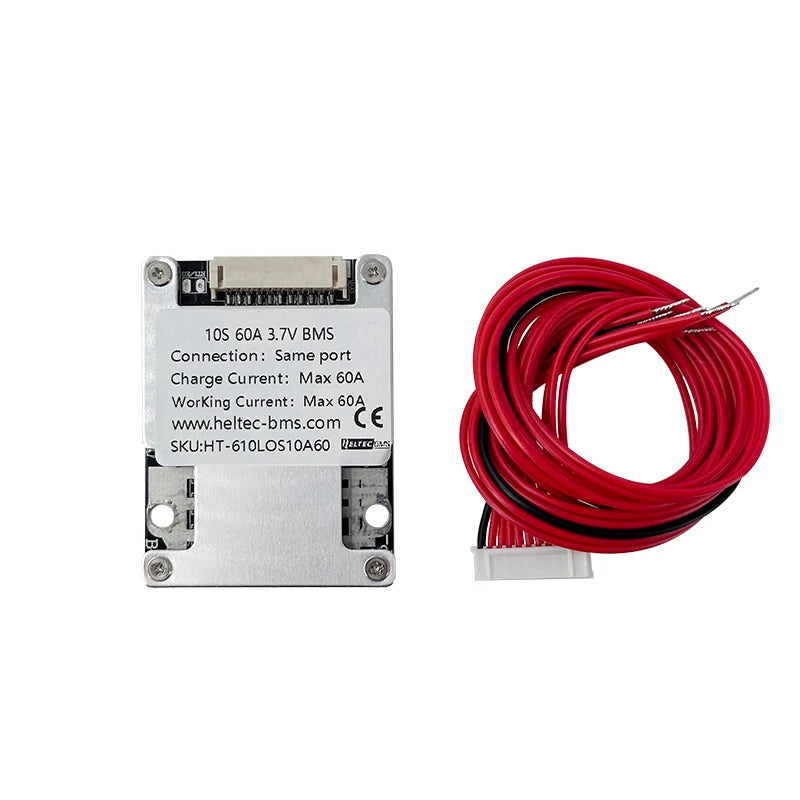 Heltec bms 10s 36v 30a 60a 6S 7S BMS 24V with balanced lithium battery protetcion board for eletronic tools/wheelchair/vehicle