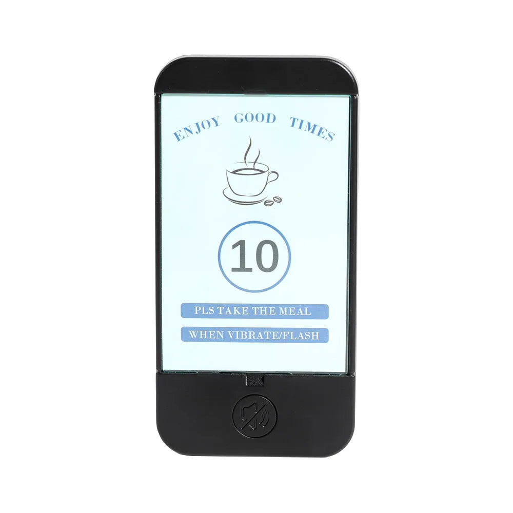 Wireless Restaurant Pager System Guest Customer Calling 16 Beepers Pager Buzzer For Restaurant Food Court Cafe Beach Bar