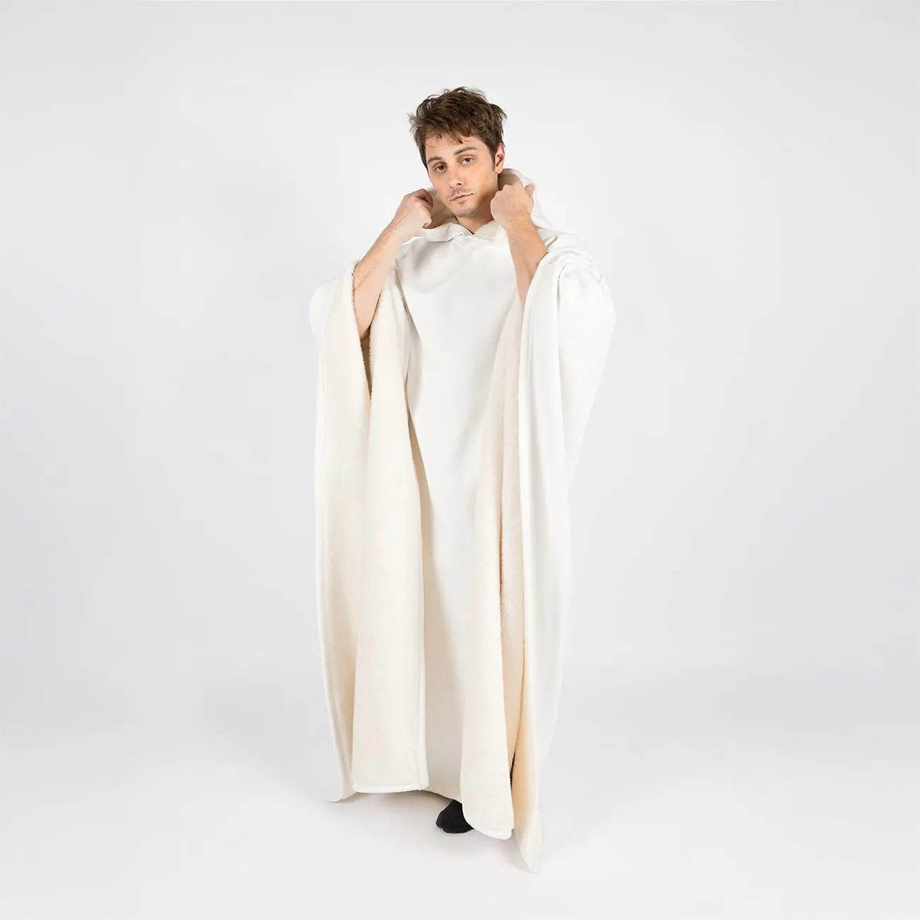 Eden Hoodie Unisex Oversized Hoodie Cloak light weight Super Warm Ultra-Soft Faux Fur Liner Winter Cloth Gift for Christmas