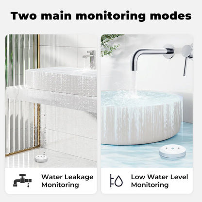 Zigbee Water Leak Sensor Smart Flood Detector App Remote Monitor Smart Life Home Assistant Kitchen Bathroom Security Alarm