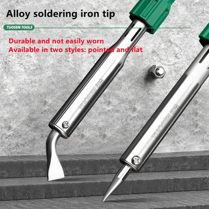 Tuosen 30/40/60/80/100/150W high-power soldering iron with pointed flat head soldering iron 200-240V