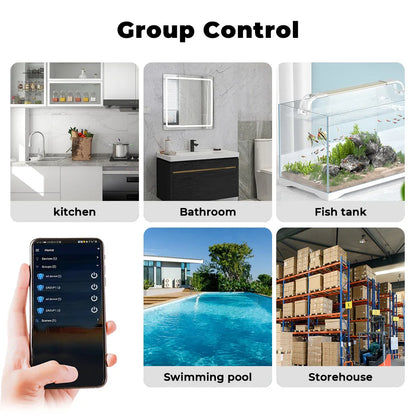 Zigbee Water Leak Sensor Smart Flood Detector App Remote Monitor Smart Life Home Assistant Kitchen Bathroom Security Alarm