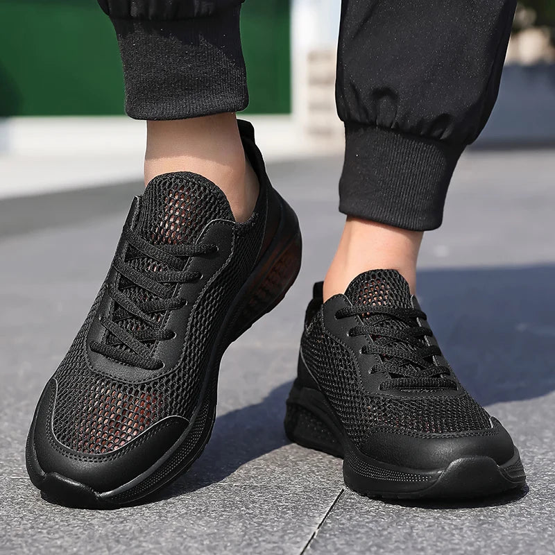 Men Shoes Mesh Breathable New Casual Shoes Men Sneakers Light breathable Walking Tenis Shoes Zapatillas Hombre Size 39-46