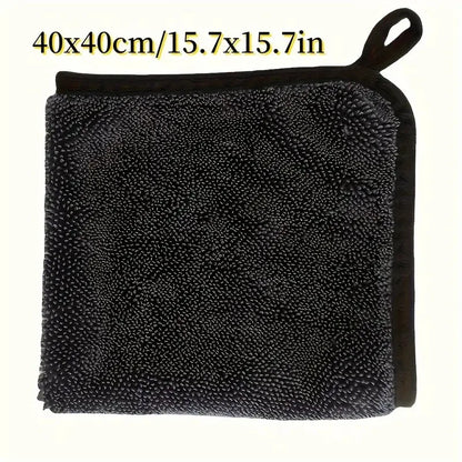 Ultra-Absorbent Microfiber Cleaning Cloth - Soft, Durable & Quick-Dry Towel for Cars, Home, and Bathroom Use