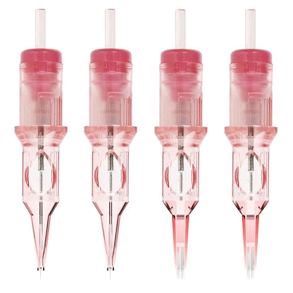 Premium Quality Pink VIPER PMU SMP Tattoo Cartridge Needle Super Sharp Durable Consistent 20pcs/Box   Permanent Makeup Car