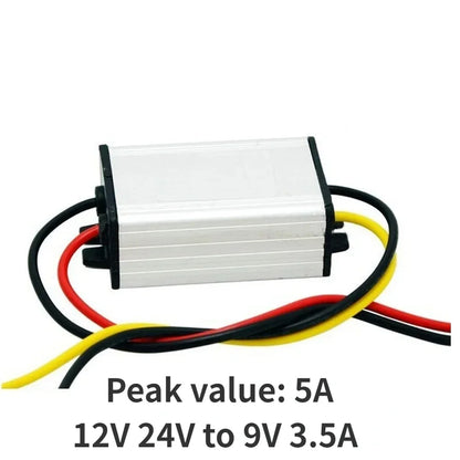 12V24V to 9V 7.5V 6V 5V 4.2V 3.7V 3V 3.3V 5A 12V to 9V 24V to 9V Transformer Step-Down Module DC Power Converter CE RoHS