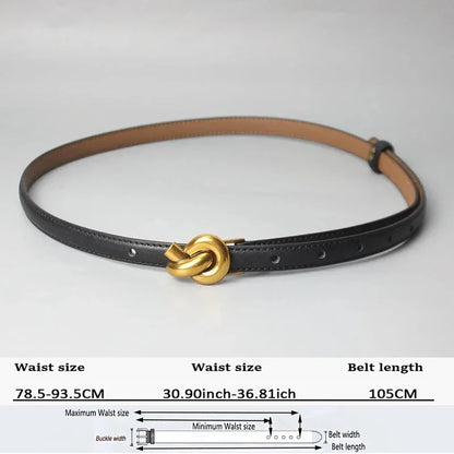Belts for Women Luxury Fashion Women’s Designer Belts Black White Brown Women's Trousers Jeans Belt Dress Belt Waist Belt CY08