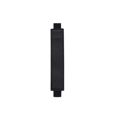 Pu Leather Pen Bag Elastic Buckle Book Notebook Fashion School Pen Case for Office Meeting Easy Carry Office Student Stationery