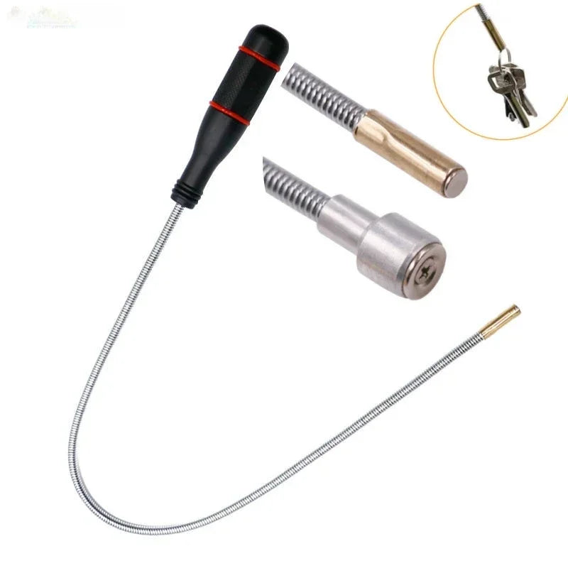 Flexible Magnetic Grabber Tool Heavy Duty Bendable Claw Pickup For Screws Nuts Keys Bolts Garage Workshop Retrieval
