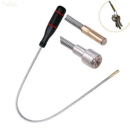 Flexible Magnetic Grabber Tool Heavy Duty Bendable Claw Pickup For Screws Nuts Keys Bolts Garage Workshop Retrieval