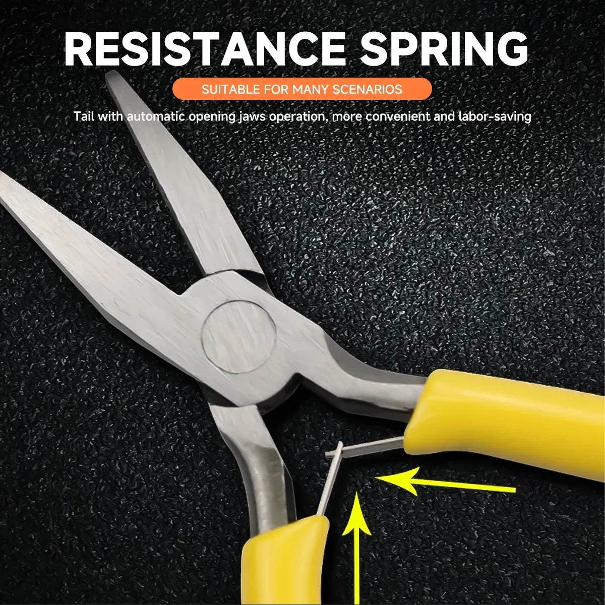 Mini Pliers for Crown Watchmaker Repair Watch Winding Stem Cutter Pliers Stem Hardware Making Tools Top Cutting Pliers 4.5Inch