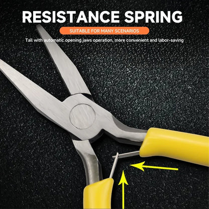 Mini Pliers for Crown Watchmaker Repair Watch Winding Stem Cutter Pliers Stem Hardware Making Tools Top Cutting Pliers 4.5Inch