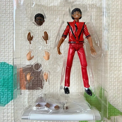New Figure Michael Jackson Action Figure 14cm PVC Collection Decoration Smooth Criminal Movable Figma Anime Jackson Model Toys