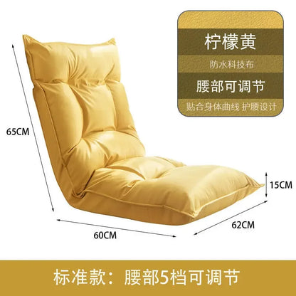 New Human Kennel Lazy Sofa Japanese Tatami Bay Window Chair Bed Back Chair Foldable Dormitory Waist Armrest