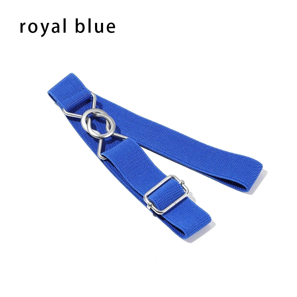 1PC Fashion Adjustable Children Elastic Belts Wide Candy Color Waist Belt Stretch Canvas Belt For Jeans Pants Kids Casual Belts