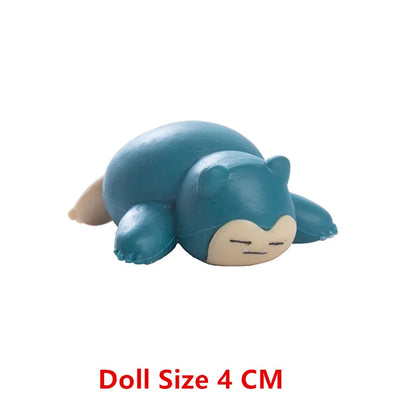 Pokemon Anime Action Figure Set - Pikachu Sun Elf Eevee Gengar Monsters Cartoon Model Toys Gift for Bulk Purchase